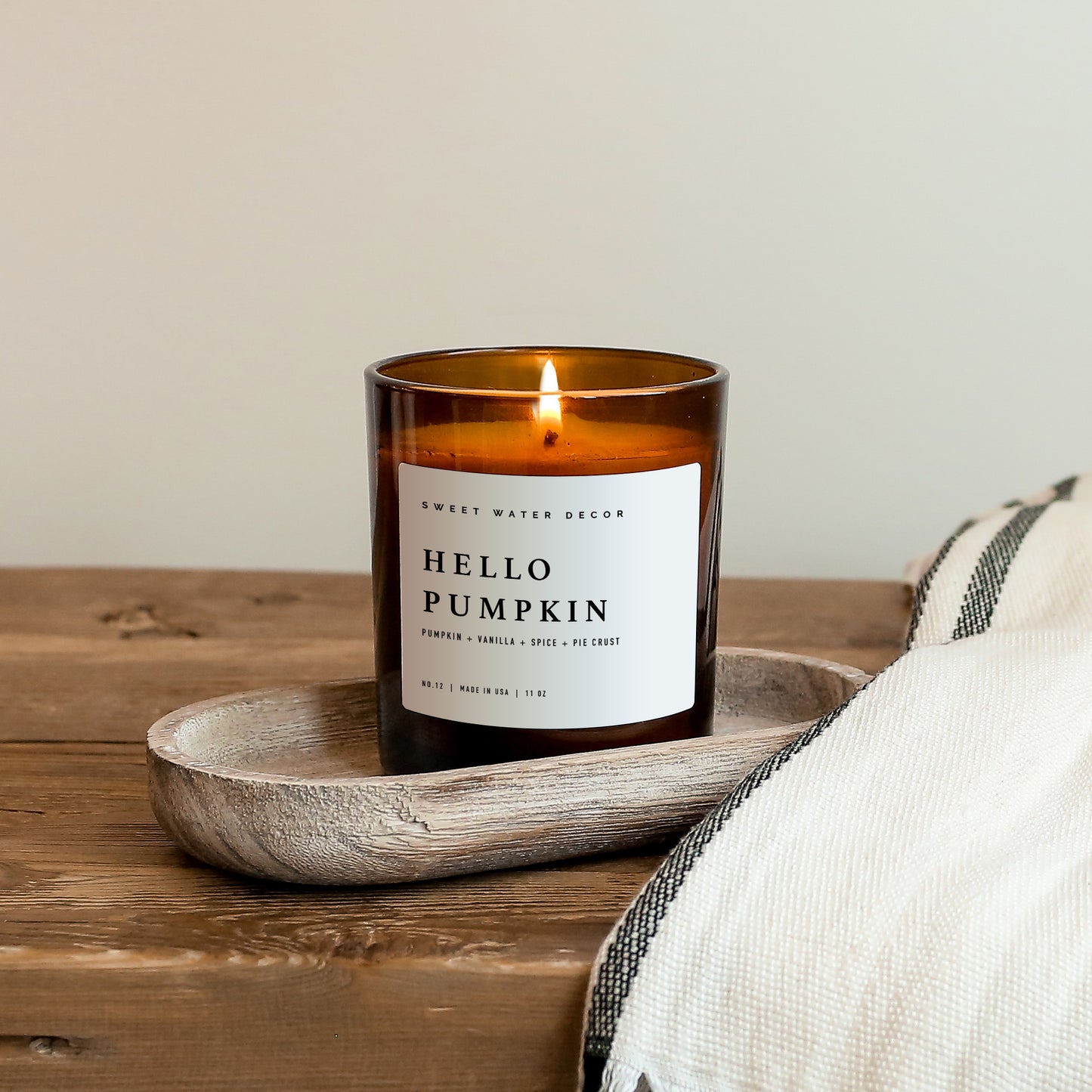 Hello Pumpkin 11 oz Soy Candle
