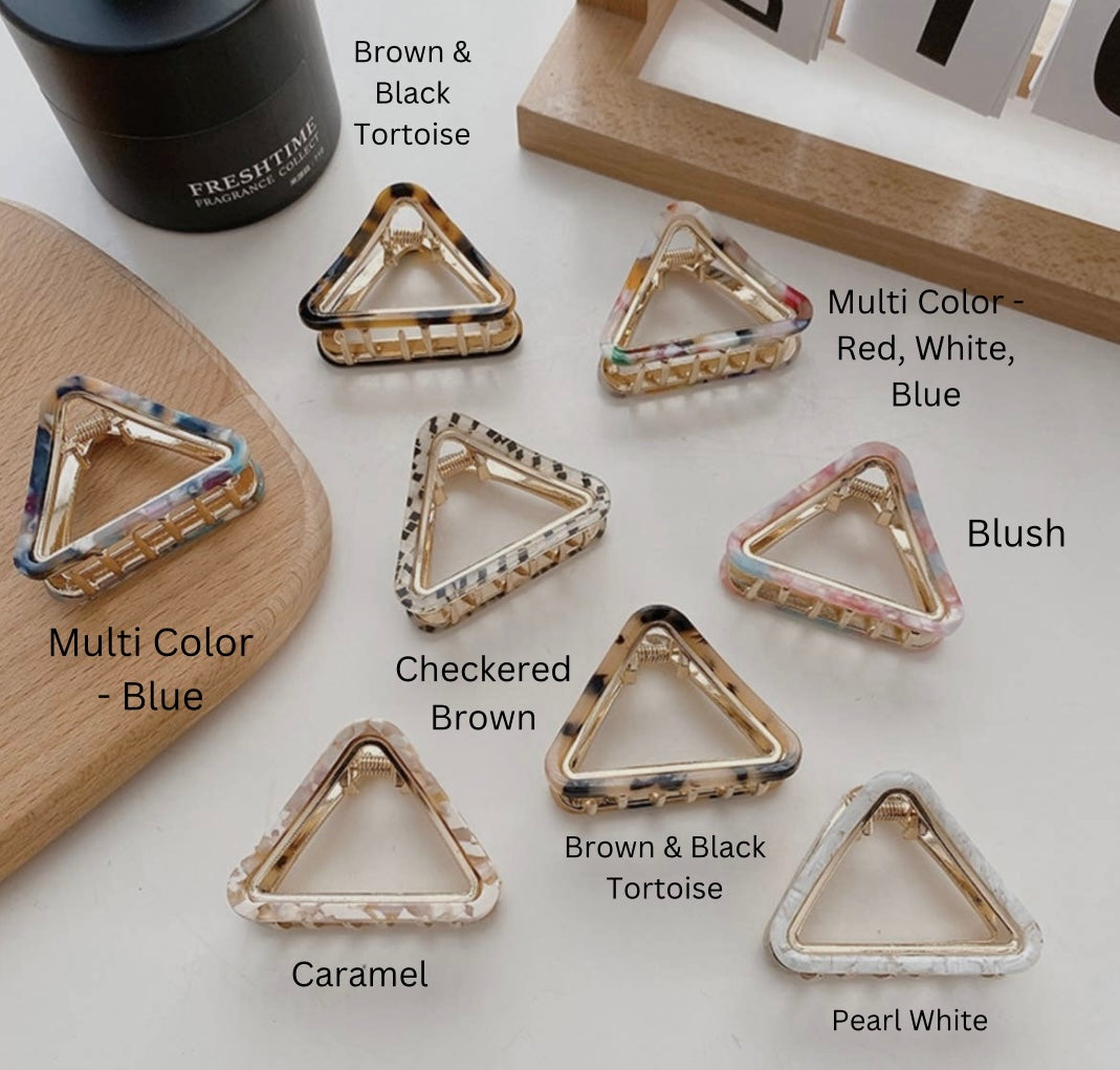 Triangle Claw Clip