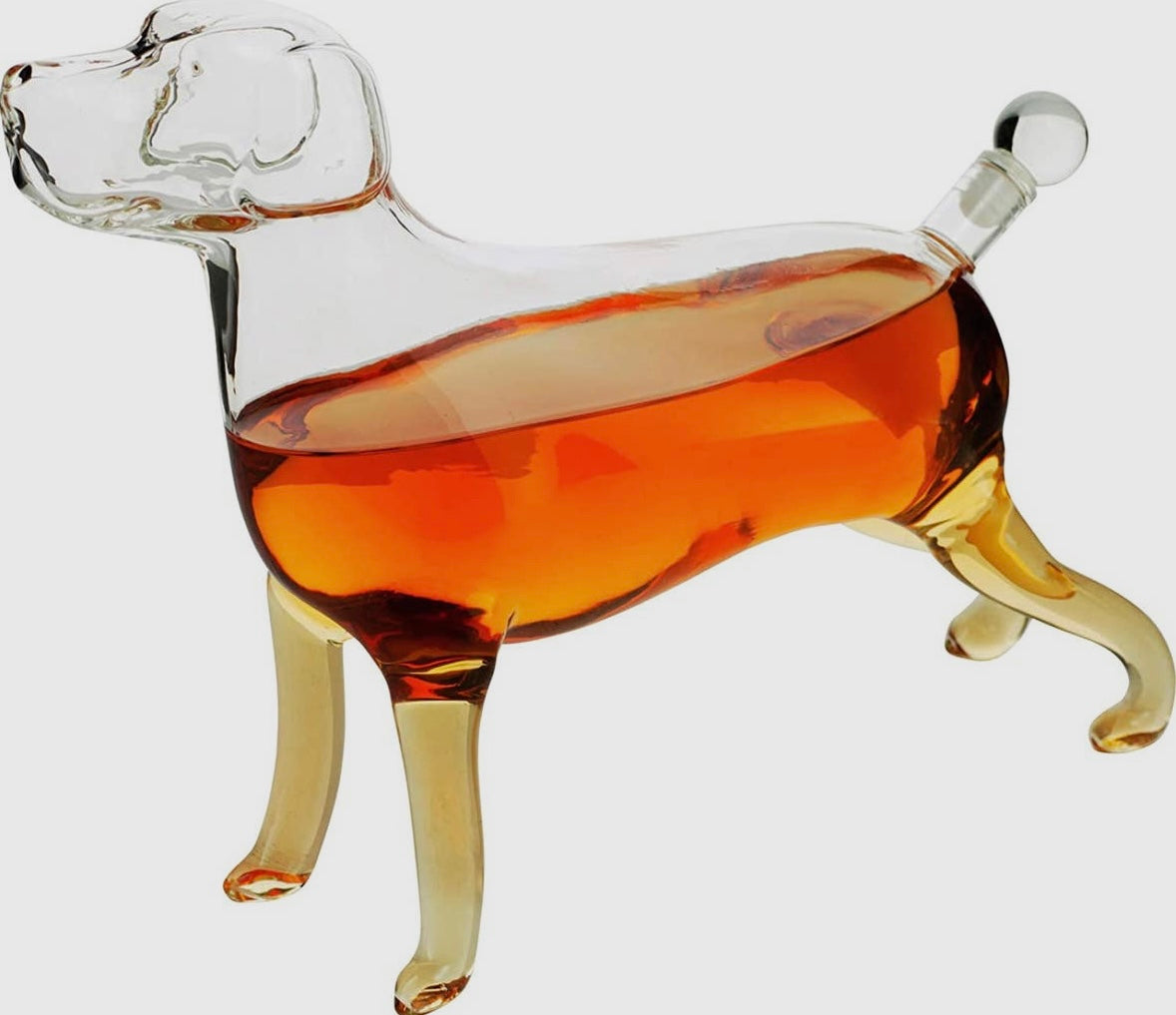 Labrador Dog Animal Whiskey and Wine Decanter 500ml