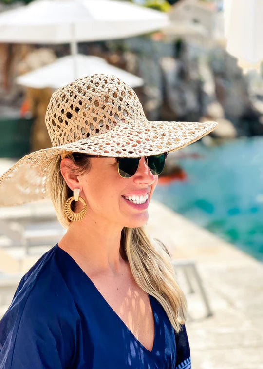 Cream Bali Button Studs