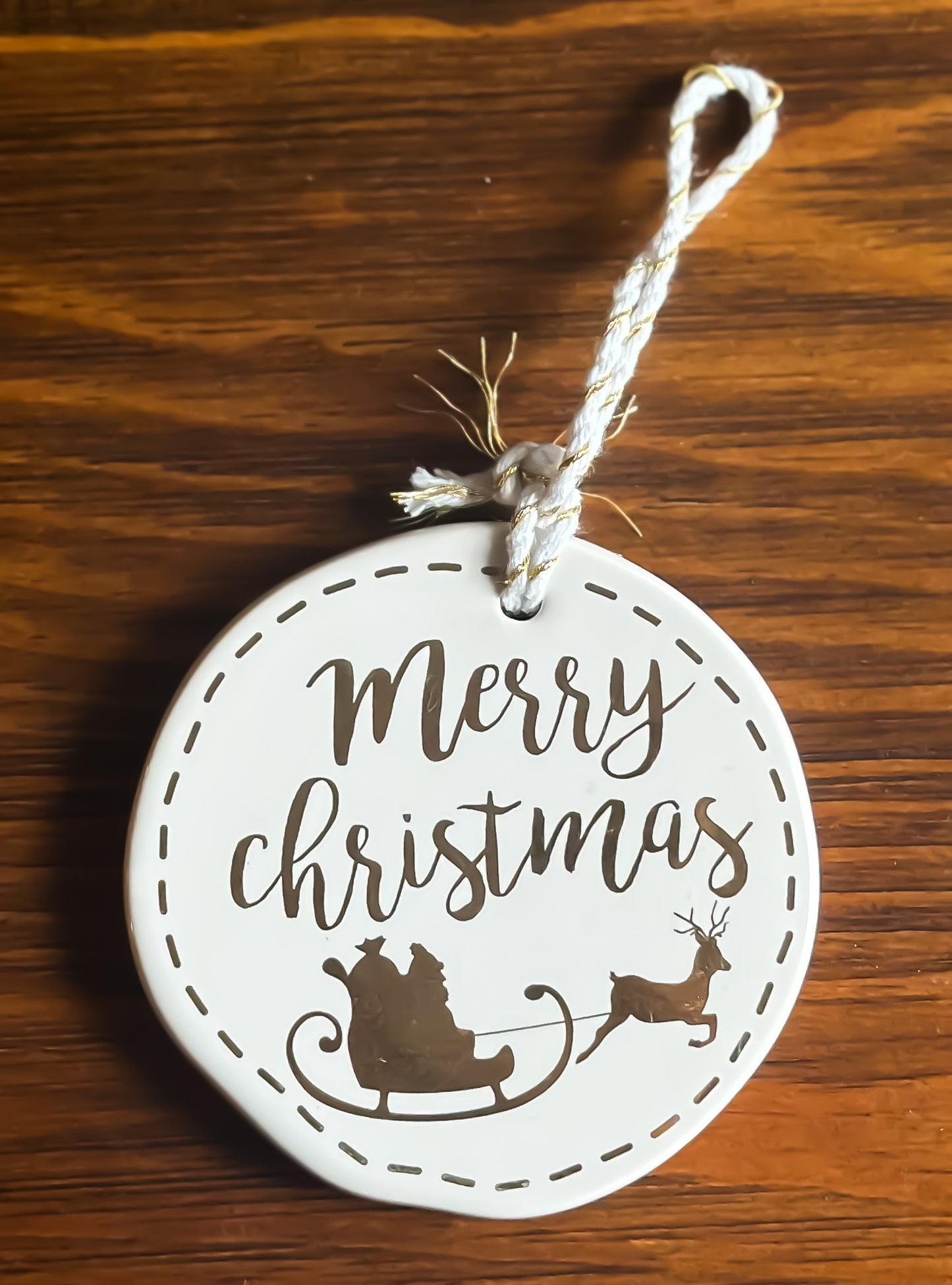 Merry Christmas Ornament/Tag