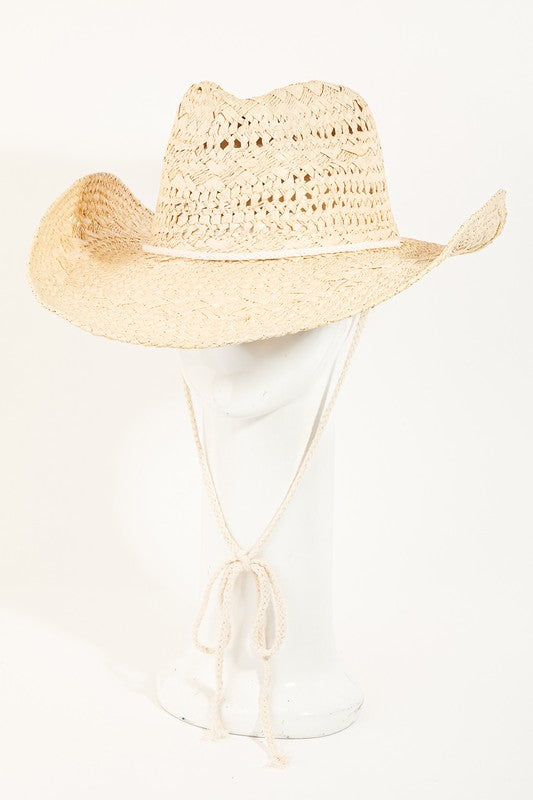 Straw Weave Cowboy Hat