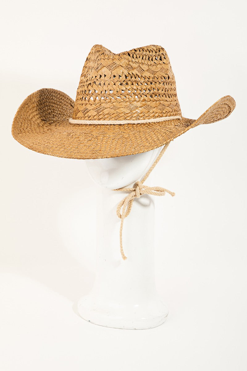 Straw Weave Cowboy Hat