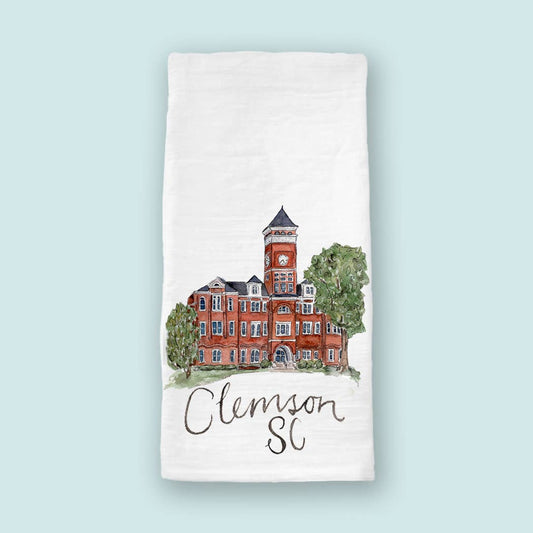 Clemson, SC  Tea Towel