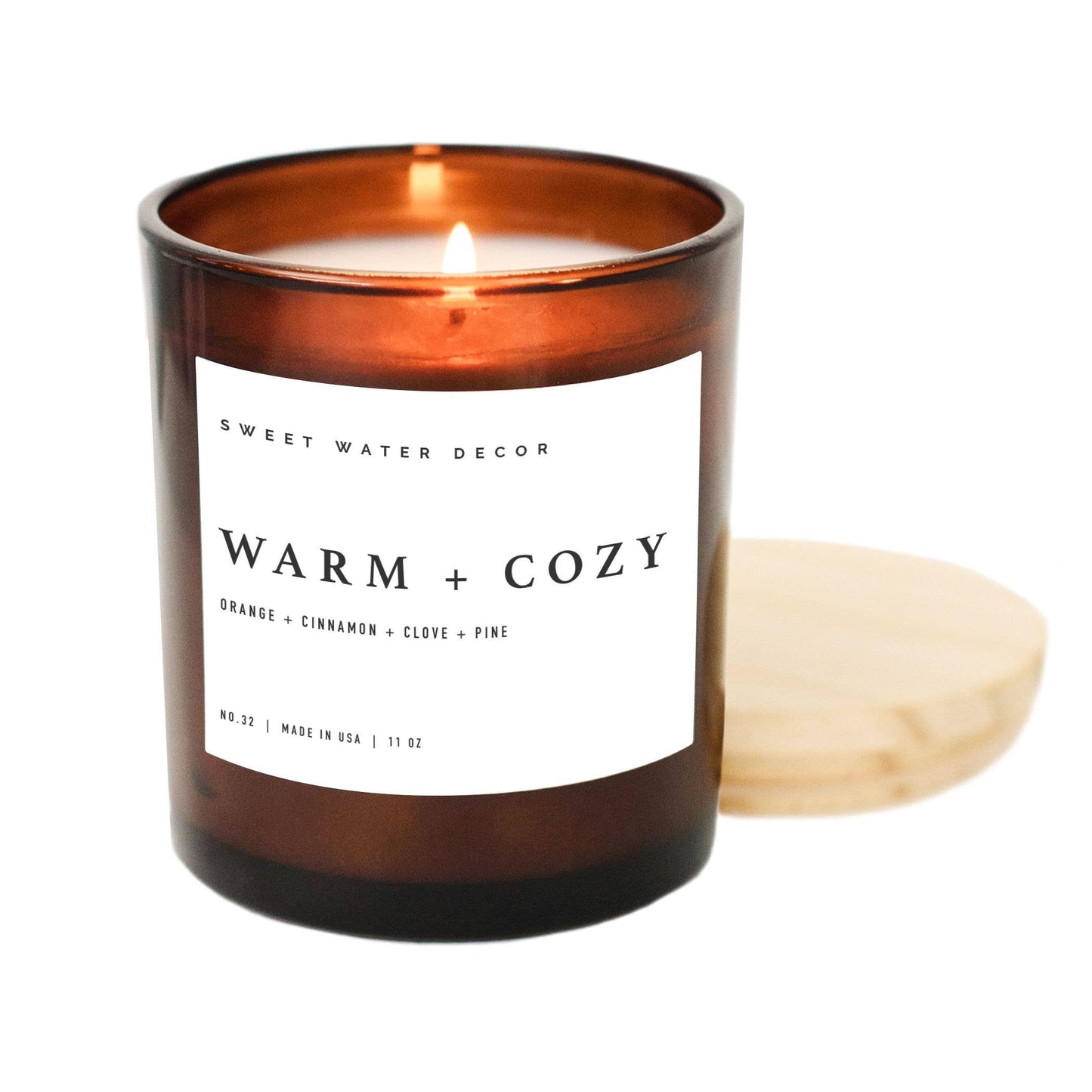 Warm and Cozy 11 oz Soy Candle